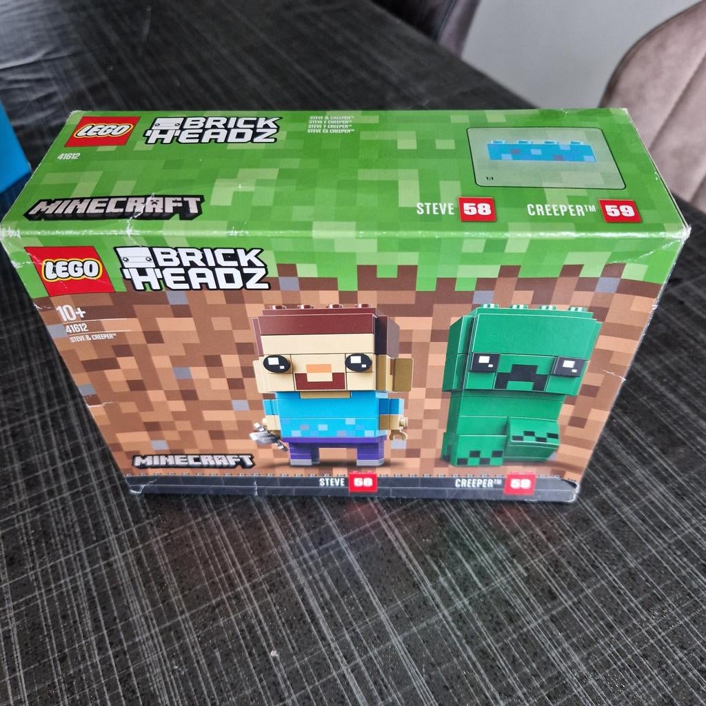 Brickheadz Steve en Creeper 41612 ongeopend!, Kinderen en Baby's, Speelgoed | Duplo en Lego, Ophalen of Verzenden, Nieuw