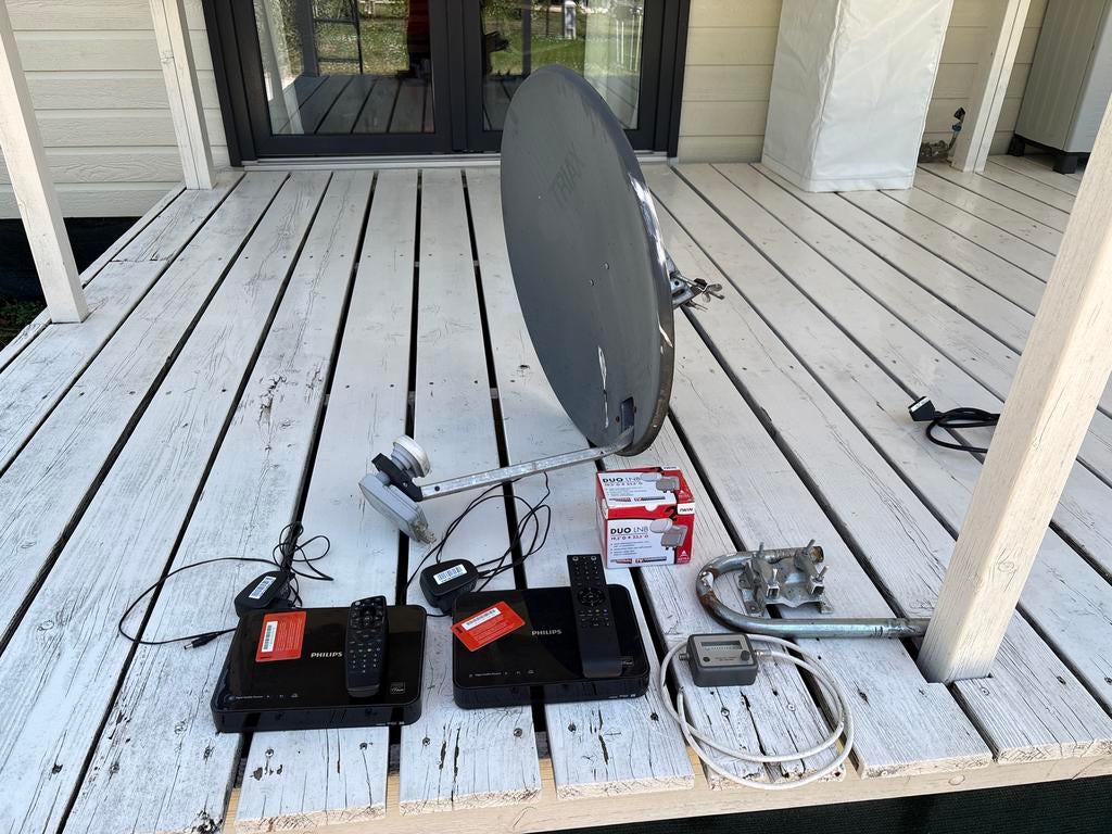 Canal Digital satelliet 2x HD ontvangers set, Ophalen of Verzenden, Gebruikt, Decoder