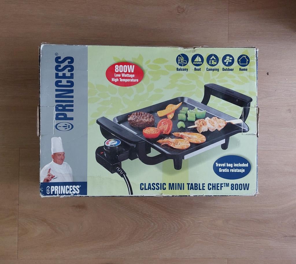 Princess Classic Mini Table Chef 800W, Ophalen of Verzenden, Gebruikt