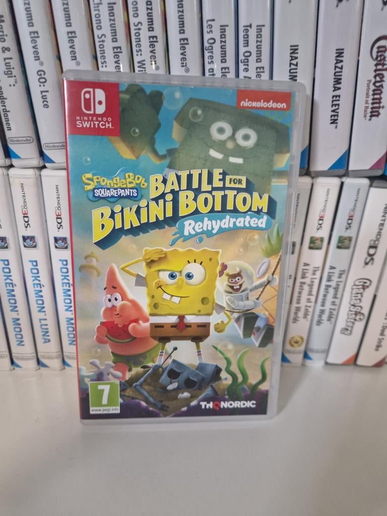 SpongeBob Battle for Bikini Bottom Rehydrated Switch, Spelcomputers en Games, Games | Nintendo Switch, Ophalen of Verzenden, .