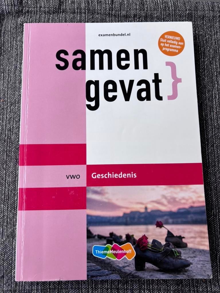 Geschiedenis Samengevat VWO - actuele stof, Boeken, Schoolboeken, Ophalen of Verzenden, Zo goed als nieuw, VWO, Geschiedenis
