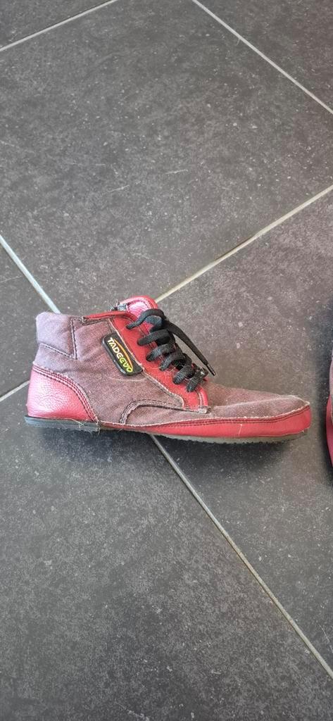 Tadeevo Barefoot Schoenen Rood Maat 38 met Rits, Kleding | Dames, Schoenen, Gedragen, Sneakers of Gympen, Rood, Ophalen of Verzenden
