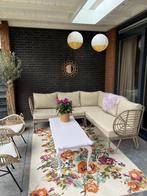 Karwei Vloerkleed bloemen wit 160x230 cm, Ophalen, Wit, 150 tot 200 cm, 200 cm of meer