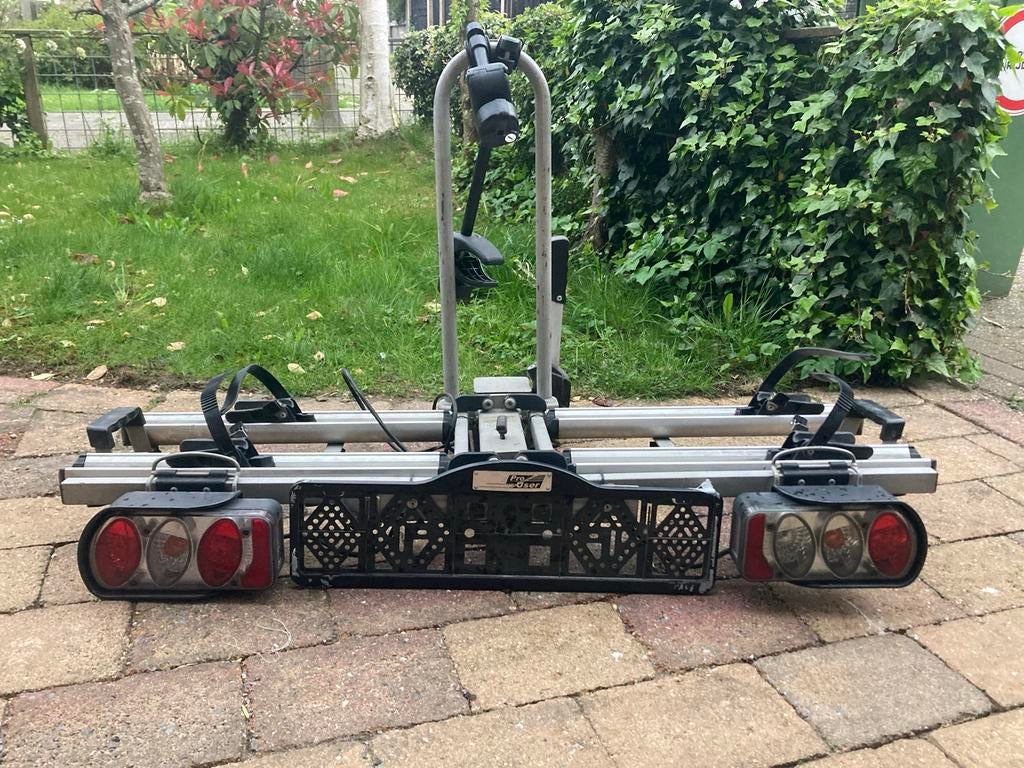 Fietsendrager voor 2 fietsen - gebruikt, Ophalen of Verzenden, 2 fietsen, Gebruikt, Trekhaakdrager