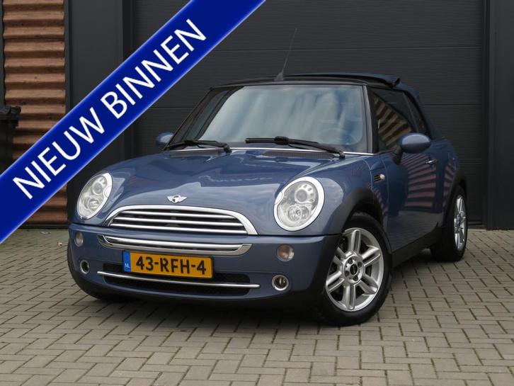 MINI Cabrio 1.6 Cooper Automaat Chili Airco Cr-Control Xenon, Auto's, Mini, Bedrijf, Te koop, Cabrio, ABS, Airbags, Airconditioning