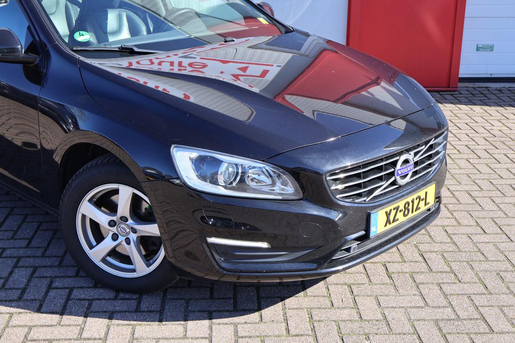 Volvo V60 2.0 D4 Automaat Summum (bj 2018), Auto's, 1969 cc, Bi-Xenon koplampen, Leder, Diesel
