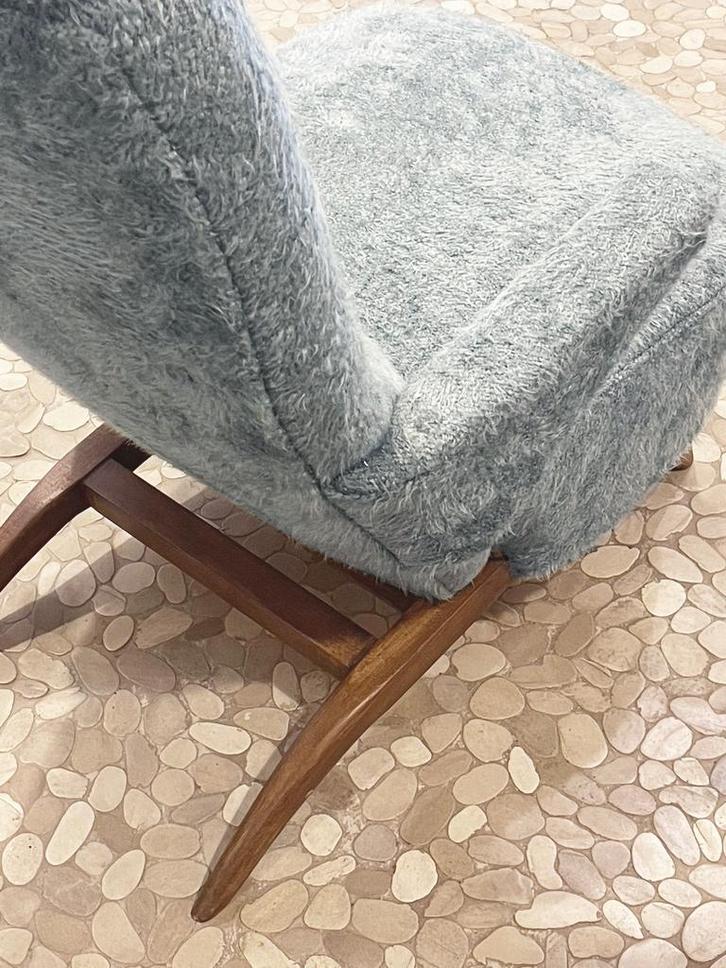 Artifort Pinguin stoel Theo Ruth, Huis en Inrichting, Fauteuils, Zo goed als nieuw, Hout, Stof, 50 tot 75 cm, 75 tot 100 cm, Ophalen