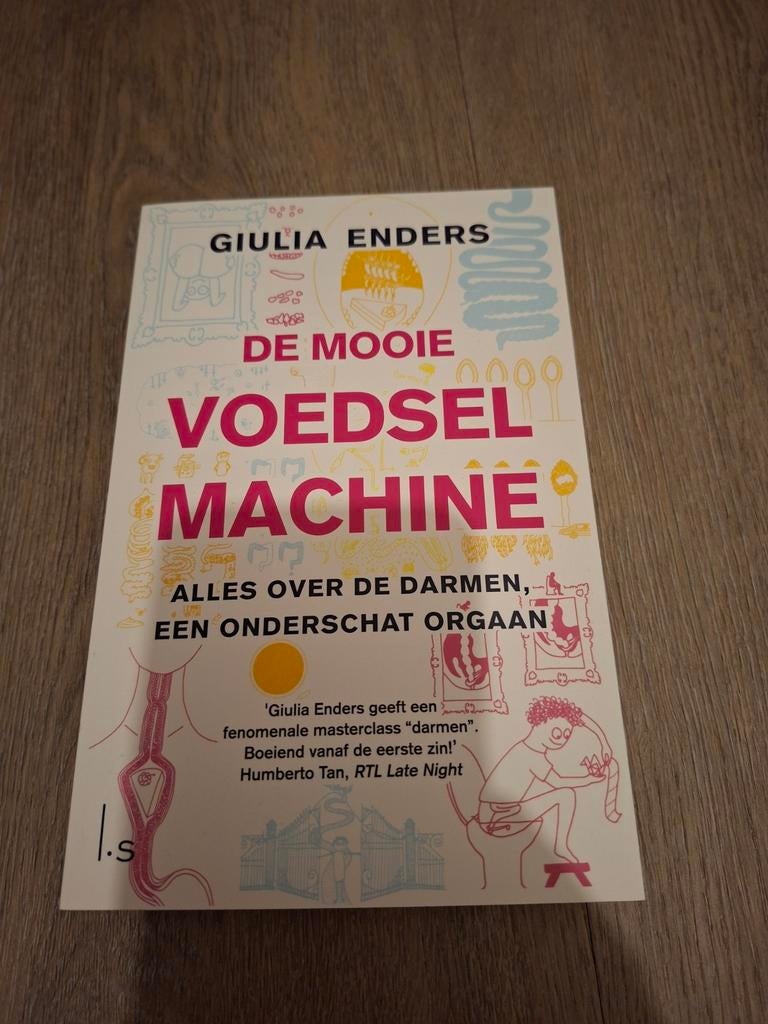 De Mooie Voedselmachine - Giulia Enders (Boek), Ophalen of Verzenden, Gelezen, Gezondheid en Conditie, Giulia Enders