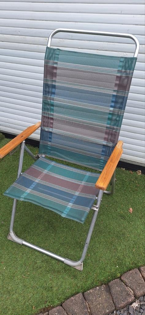 4 Lallemand 5-standenstoelen, lichtgewicht, opvouwbaar, Ophalen, Gebruikt, Campingstoel