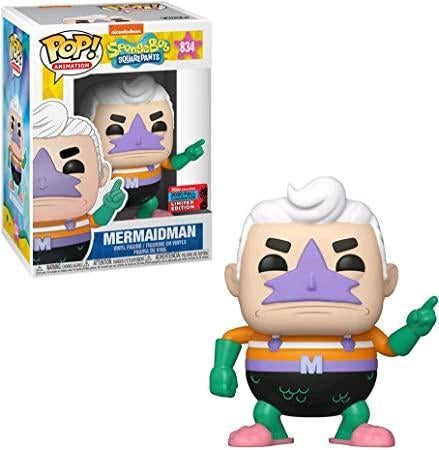 SpongeBob SquarePants - Mermaid Man NYCC 2020 #834 Funko POP, Verzamelen, Poppetjes en Figuurtjes, Funko, LLC 2802 Wetmore Ave Everett, WA 98201 United States
