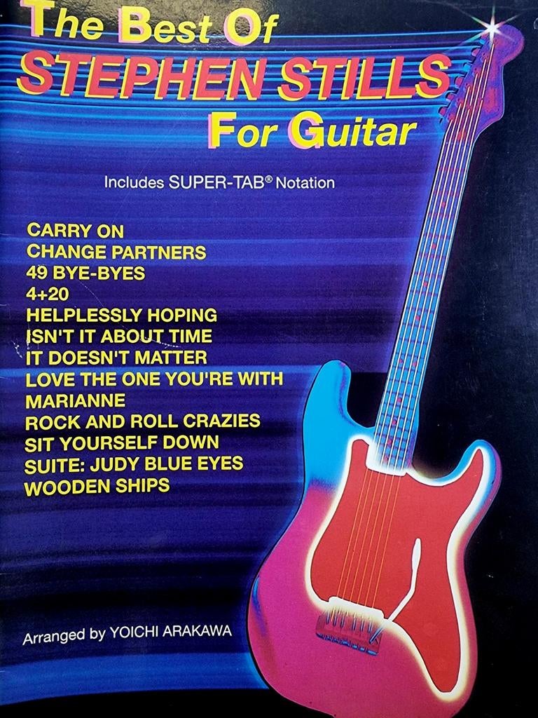 The Best Of Stephen Stills For Guitar bladmuziek, Gitaar, Ophalen of Verzenden, Zo goed als nieuw, Artiest of Componist
