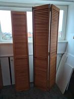 Houten louvre deuren, Ophalen, Gebruikt, Binnendeur, Vouwdeur