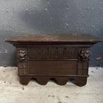 antiek Engels houten kistje, Ophalen of Verzenden