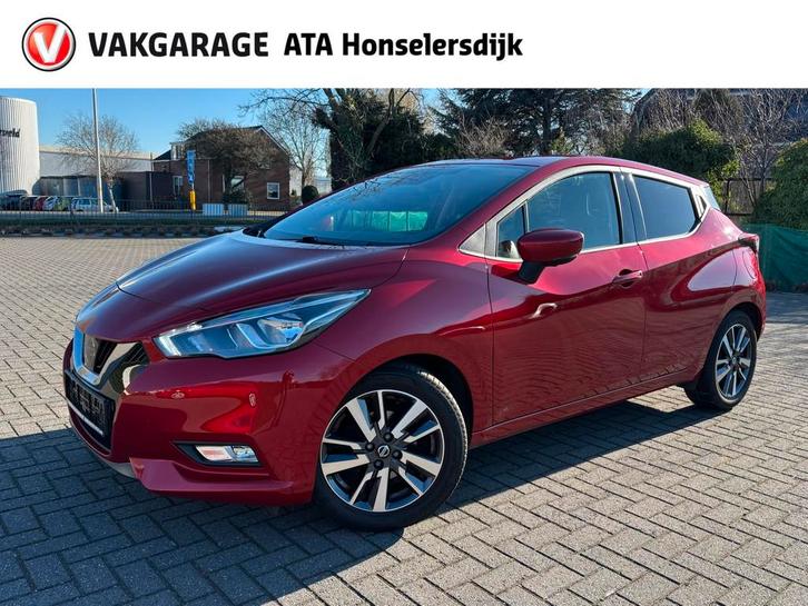 Nissan Micra 0.9 IG-T N-Connecta | Cruise | Climate | Camera, Auto's, Nissan, Bedrijf, Te koop, Micra, 360° camera, ABS, Achteruitrijcamera