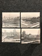 4 grote originele foto’s station Utrecht CS (±1980), Ophalen of Verzenden, Gebruikt, Trein