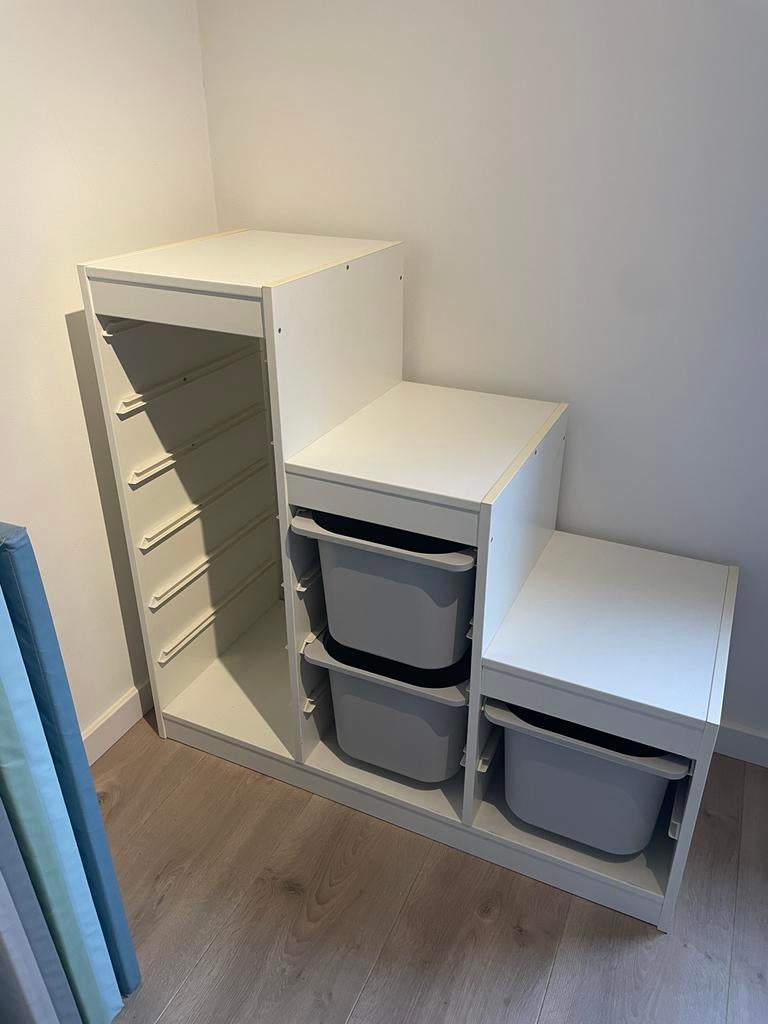 Ikea Trofast opbergkast met 3 bakken, Kinderen en Baby's, Ophalen, Gebruikt, Kast