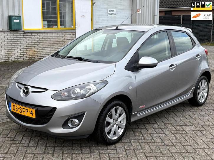 Mazda 2 1.3 I 16V 84 PK LPG G3 BIFUEL Bj 2011 GT-M Line 1e E, Auto's, Mazda, Bedrijf, Te koop, ABS, Airbags, Airconditioning, Boordcomputer