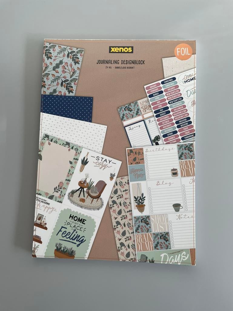 Journaling design block, Hobby en Vrije tijd, Scrapbooking, Ophalen, Zo goed als nieuw