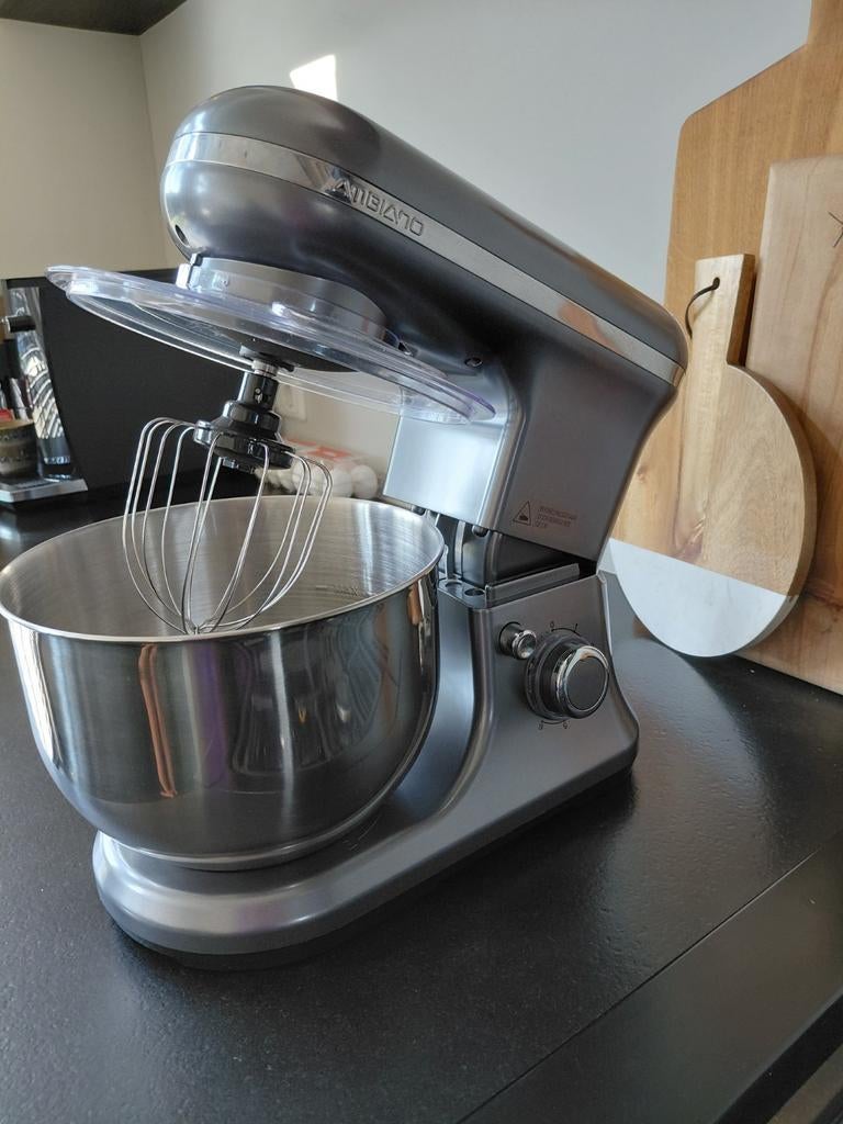 Ambiano mixer / keukenmachine, 4 liter of meer, Ophalen of Verzenden, Zo goed als nieuw, 3 snelheden of meer