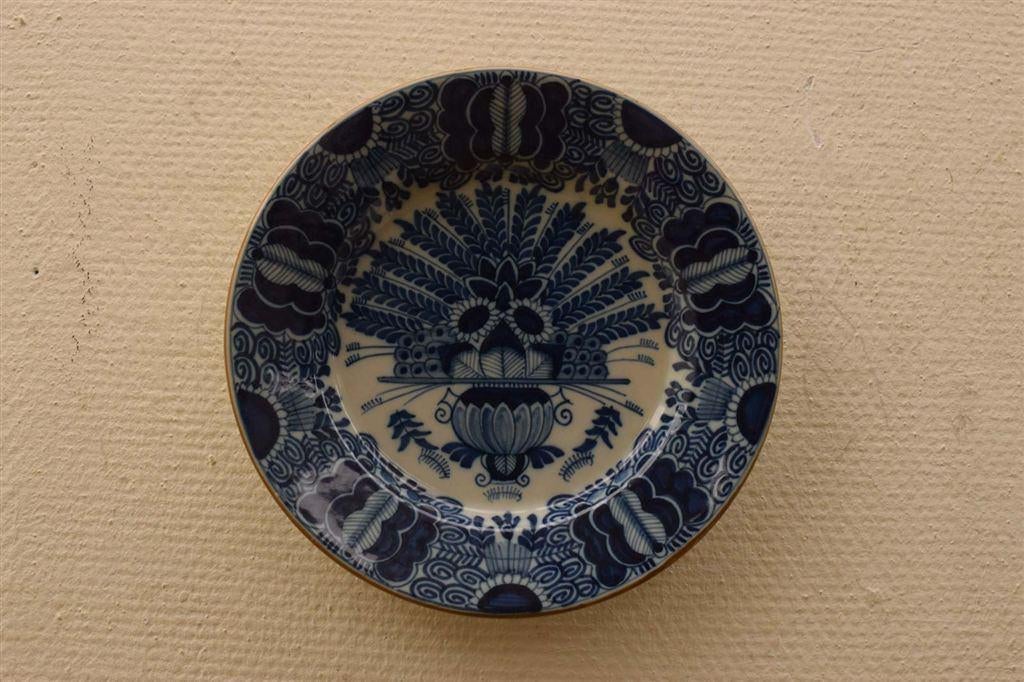 Makkum Porseleinen wandbord 44126, Ophalen of Verzenden, Gebruikt