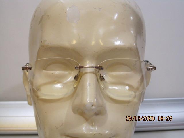 longines heren brilmontuur (383), Overige merken, Gebruikt, Overige kleuren, Ophalen of Verzenden