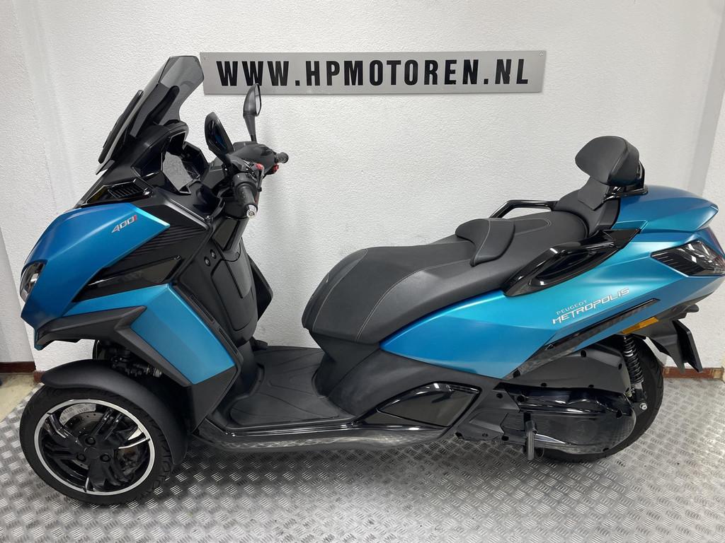 Peugeot METROPOLIS RS 400 I ABS TCS LTD BOVAGGARANTIE, Scooter, Bedrijf, 399 cc, Traction Control