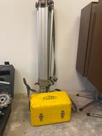 Breithaupt Kassel oude Landmeter met Statief compleet in kof, Antiek en Kunst, Ophalen of Verzenden