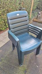 4x Hartman tuinstoelen groen, Tuin en Terras, Tuinstoelen, Ophalen, Zo goed als nieuw, Kunststof, Stapelbaar