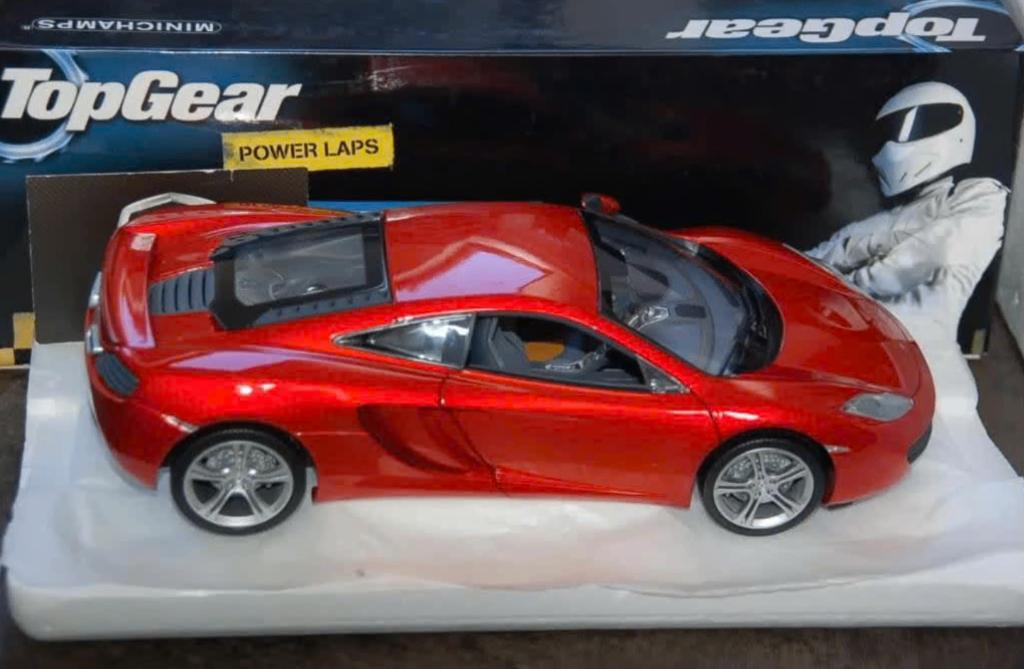 1:18 MCLAREN MP4 12C Top Gear Minichamps zie info WRH, Verzenden, Zo goed als nieuw, Auto, MiniChamps