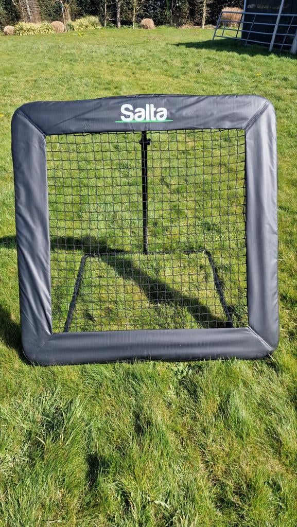 Salta Motion Rebounder 124x124 cm - trampoline Gemonteerd, Ophalen, Zo goed als nieuw