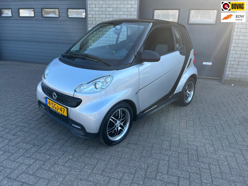 Smart Fortwo coupé 1.0 mhd Pure, Auto's, Smart, Automaat, Euro 5, Gebruikt, 18 €/maand