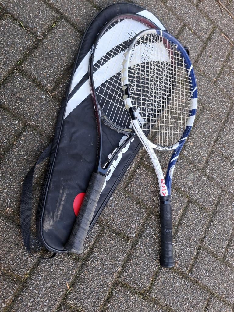 Babolat en Prince tennisrackets met hoes, Ophalen