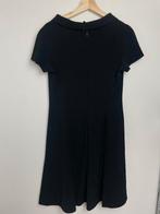 Irie Wash zwarte fit-and-flare skaterjurk met col maat L, Zwart, Zo goed als nieuw, 8 & 9 rue du pré aux clercs 75007 Paris, Boven de knie