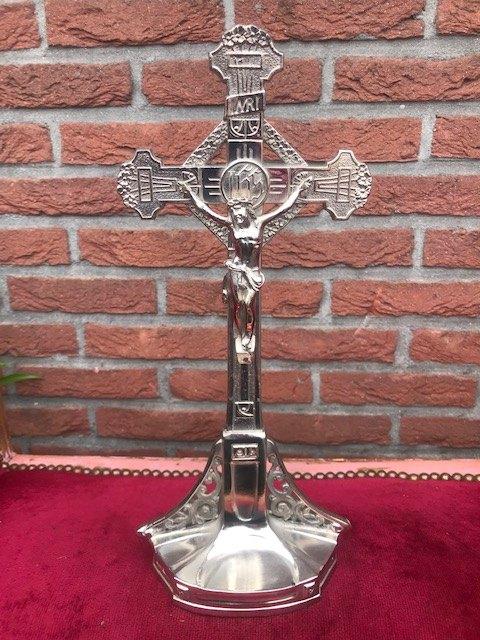 zeer mooi art-deco crucifix, Antiek en Kunst, Ophalen of Verzenden