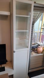Smalle hoge Billy kast met glazen deur, Ophalen, Minder dan 50 cm, Minder dan 25 cm, Gebruikt