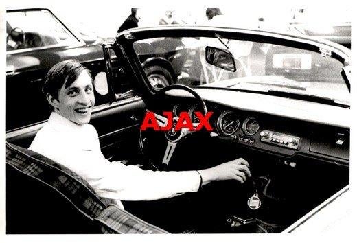 AJAX Johan Cruijff  mei 1968, Verzamelen, Sportartikelen en Voetbal, Verzenden, Gebruikt, Ajax, Overige typen
