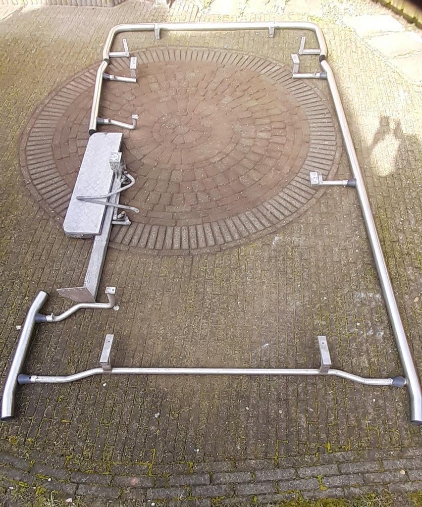 Sidebars en rearbar en treeplank Ducato, Ophalen