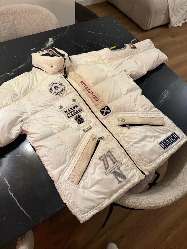 Bogner jas maat M (wit & gestoomd), Kleding | Heren, Wintersportkleding, Ophalen of Verzenden, Zo goed als nieuw, Maat 48/50 (M)