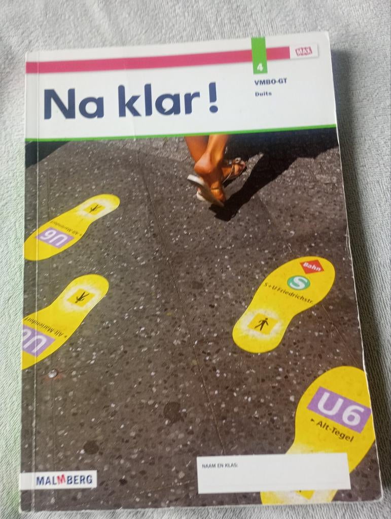 Na klar! 4 VMBO-GT Duits lesboek Malmberg, Ophalen of Verzenden, Zo goed als nieuw, Elisabeth Lehner-te Lindert (eindredactie)