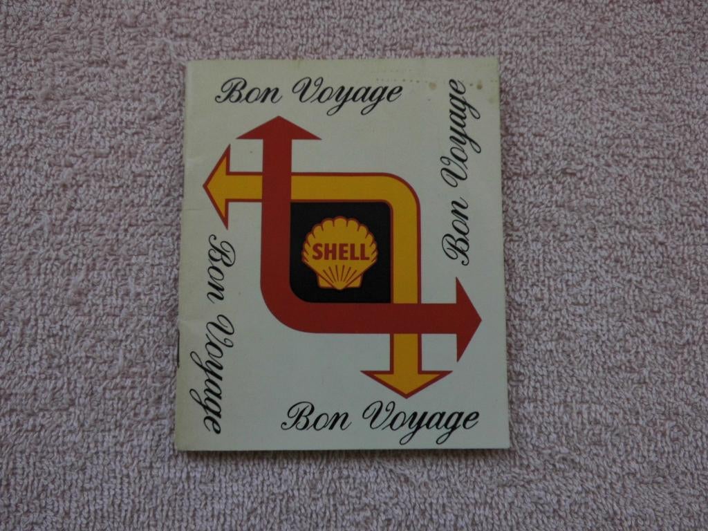 Shell , Bon voijage, 6 talen., Ophalen of Verzenden, Zo goed als nieuw, Gebruiksvoorwerp