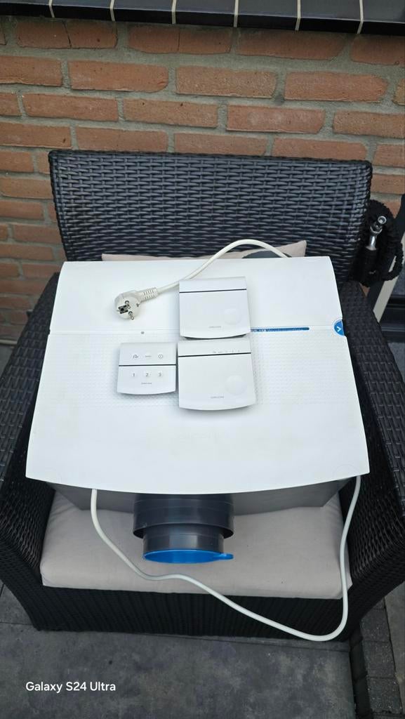 ORCON Ventilatie unit Type: MVS-15RH CO2B MAX zgan, Doe-het-zelf en Verbouw, Ventilatie en Afzuiging, Ophalen of Verzenden, Zo goed als nieuw