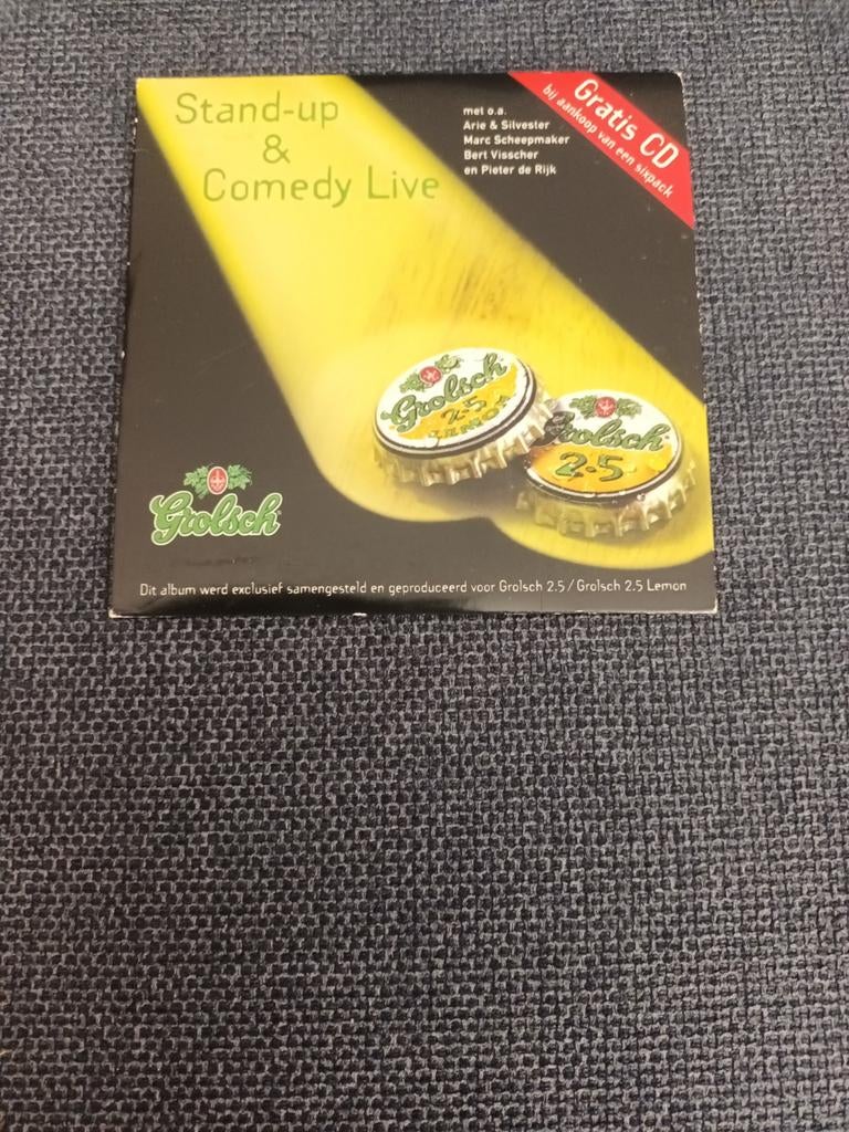 Stand-up & Comedy Live - Grolsch, Ophalen of Verzenden, Zo goed als nieuw