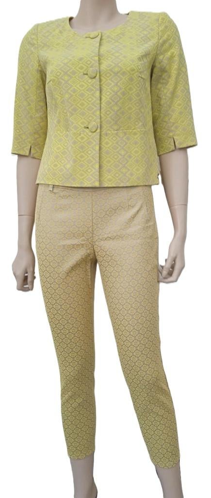 Mooi mantelpakje van DIDI, Kostuum of Pak, Geel, Nieuw, Didi