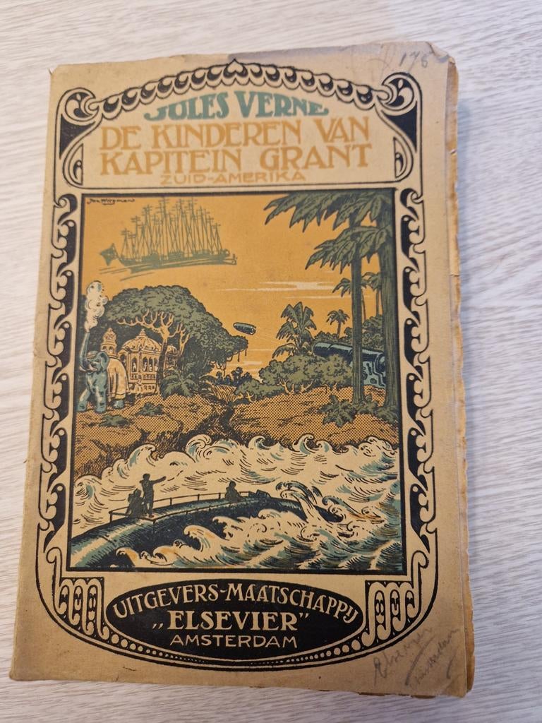 De kinderen van kapitein Grant, Antiek en Kunst, Antiek | Boeken en Bijbels, Ophalen of Verzenden