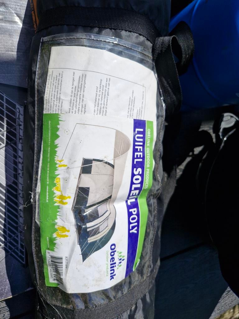 Obelink Luifel Soleil Poly - Zo goed als nieuw, Caravans en Kamperen, Ophalen of Verzenden