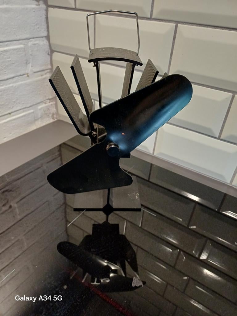 Ventilator voor houtkachel - Gebruikt, Ophalen of Verzenden, Gebruikt