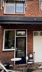 Keukendeur met glas en los bovenraam, Doe-het-zelf en Verbouw, Deuren en Horren, Ophalen, Gebruikt, Minder dan 80 cm, Minder dan 200 cm