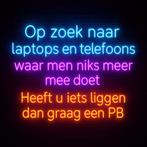 Opzoek naar laptops telefoons om op te knappen, Computers en Software, Windows Laptops, Ophalen of Verzenden