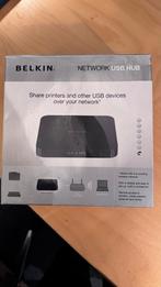 Belkin Netwerk USB Hub - Deel uw USB apparaten!, Computers en Software, Netwerk switches, Ophalen of Verzenden, Gebruikt