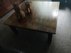 Salontafel donker koloniaal 110x110, Huis en Inrichting, Tafels | Salontafels, Ophalen of Verzenden, Zo goed als nieuw, Minder dan 50 cm